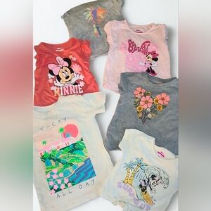 36 Items Disney Minnie Mouse and Floral Graphic Tees